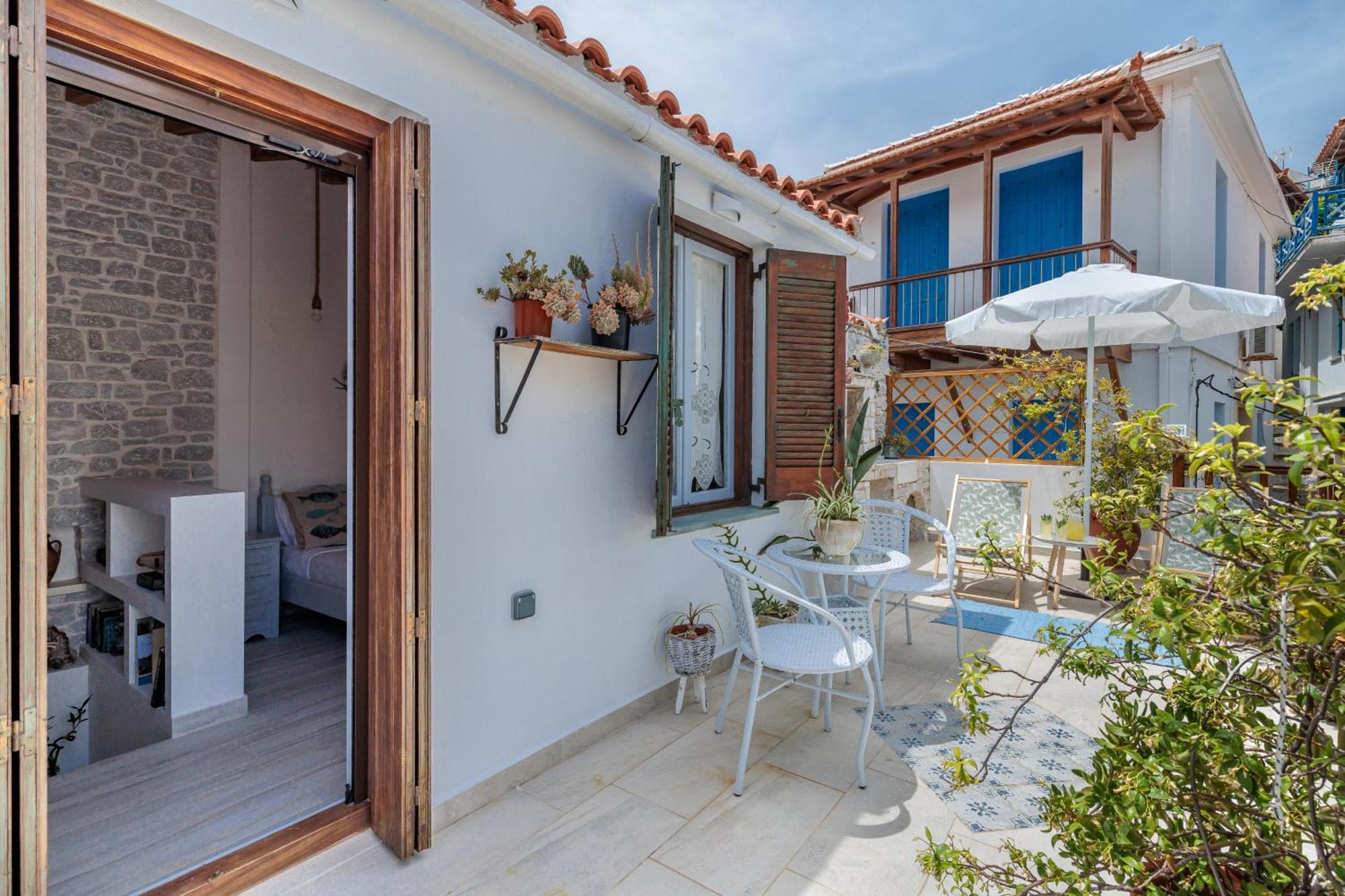 Amaranthos Village Home Скопелос Экстерьер фото